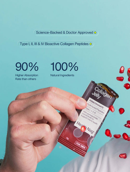 Bioactive Collagen Jelly Sachets – Pomegranate