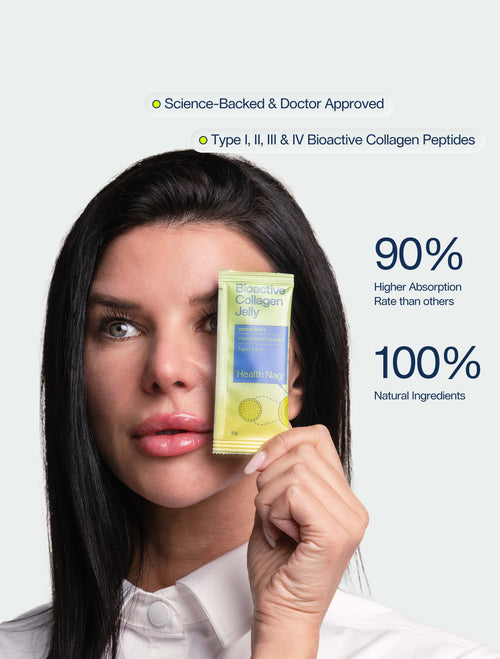 Bioactive Collagen Jelly Sachets – Green Apple