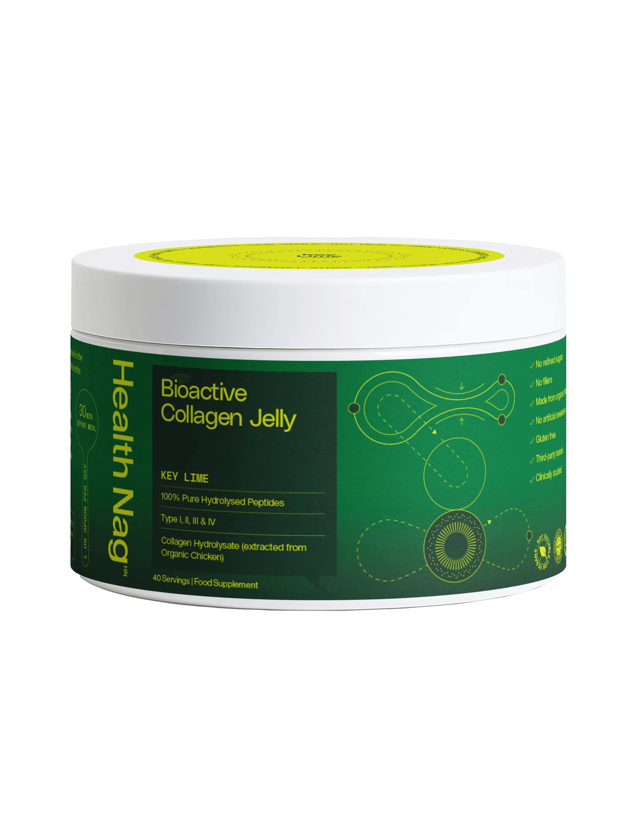 Bioactive Collagen Jelly Key Lime