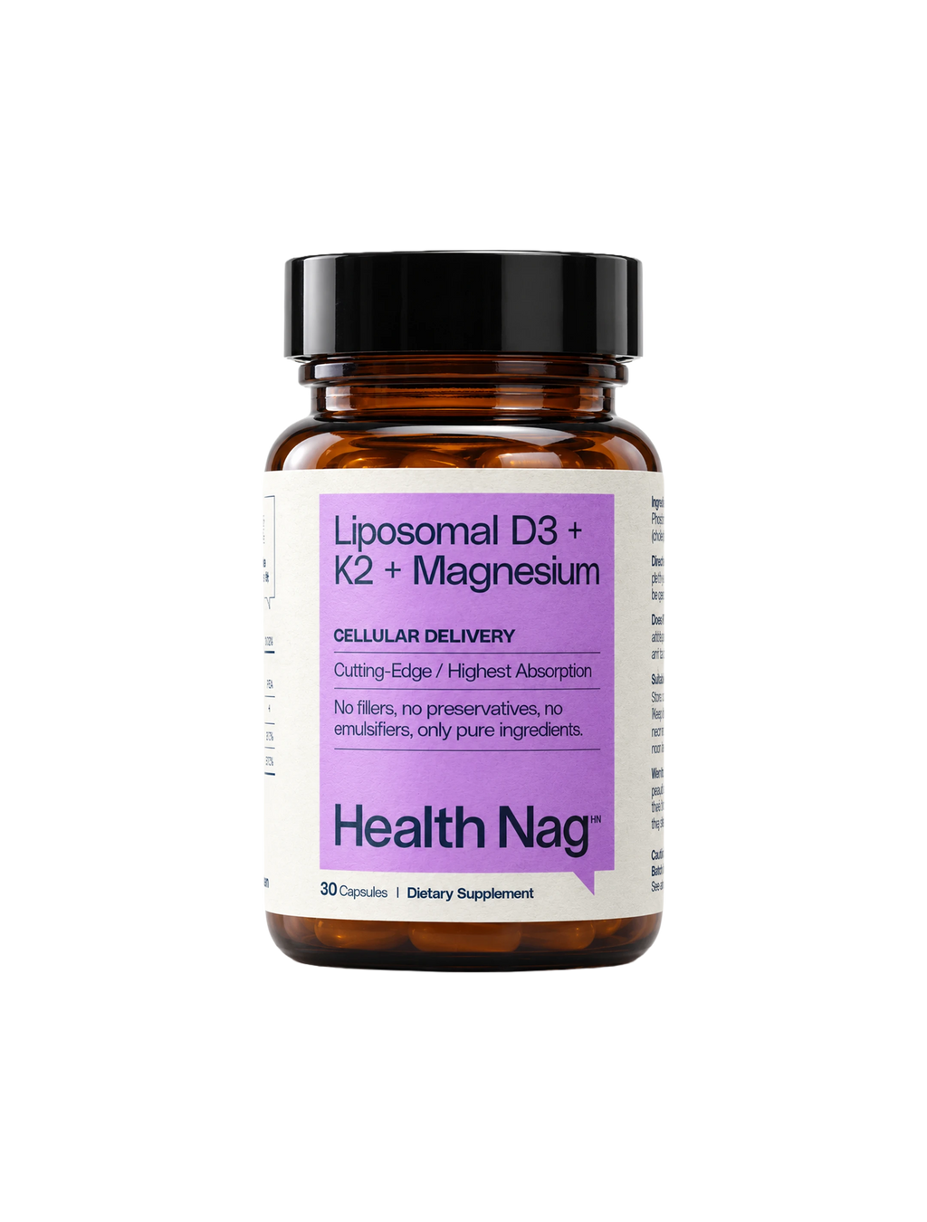 Liposomal D3 + K2 + Magnesium Citrate