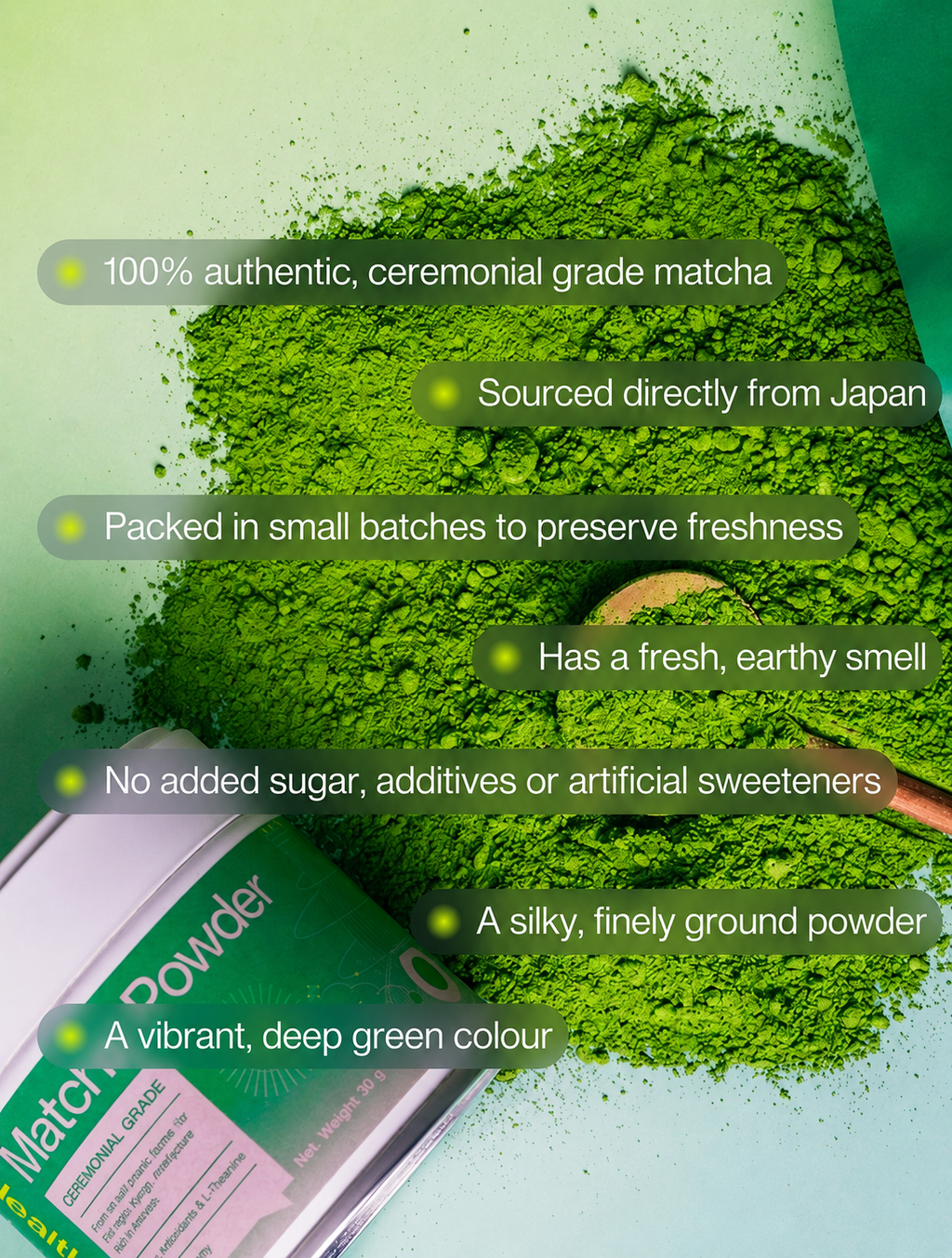 Matcha Tea Ceremonial Grade 100g
